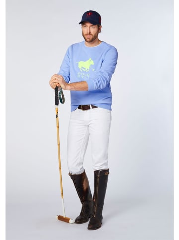 Polo Sylt Sweatshirt in Hellblau
