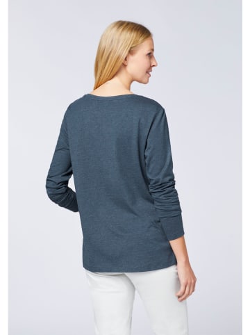 Polo Sylt Longsleeve donkerblauw