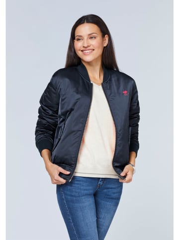 Polo Sylt Bomberjacke in Dunkelblau/ Pink