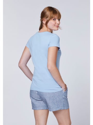Polo Sylt Shirt in Hellblau