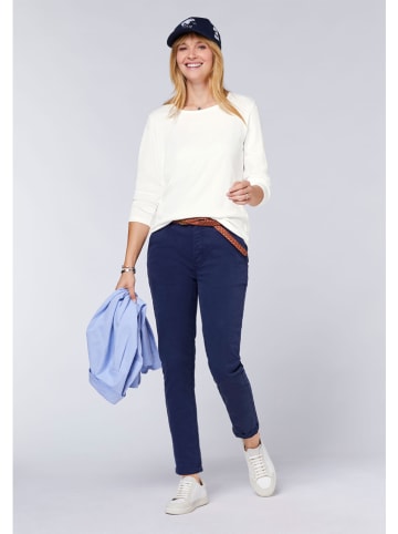 Polo Sylt Longsleeve in Weiß