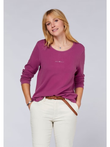 Polo Sylt Longsleeve in Lila