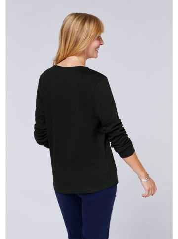 Polo Sylt Longsleeve zwart