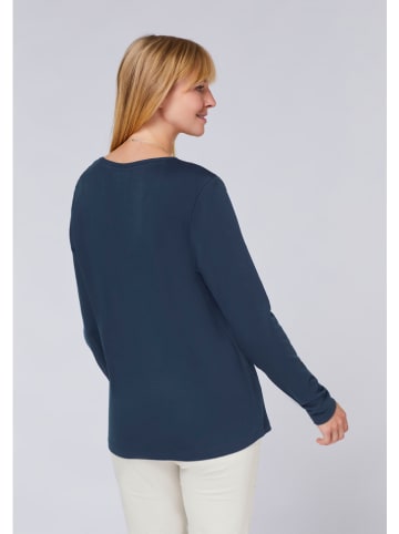 Polo Sylt Longsleeve donkerblauw