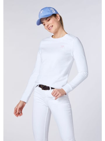 Polo Sylt Sweatshirt in Weiß