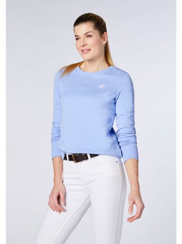 Polo Sylt Sweatshirt in Hellblau