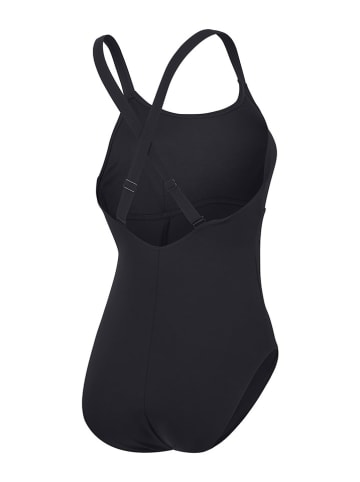 Speedo Badeanzug "Eco Cross" in Schwarz