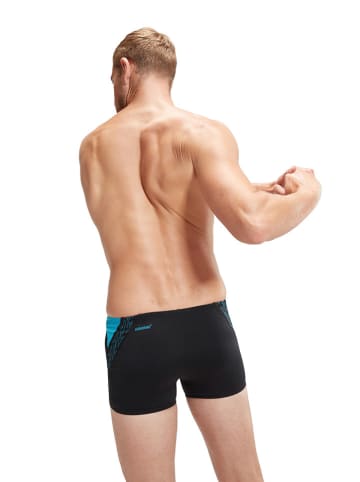 Speedo Zwembroek "Eco+ Hyperboom" zwart/lichtblauw