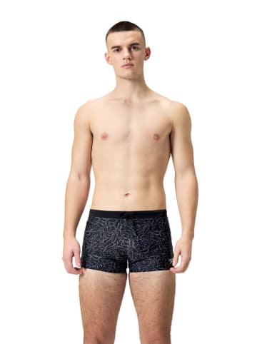 Speedo Badehose "Eco Valmilton" in Schwarz/ Grau