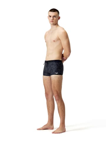 Speedo Badehose "Eco Valmilton" in Schwarz/ Grau