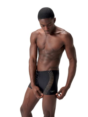 Speedo Zwembroek "Eco Tech" zwart/oranje/kaki