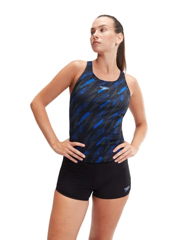 Speedo Bikini "Eco+ H-Boom" in Schwarz/ Blau