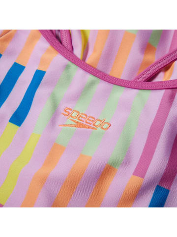 Speedo Badpak "Eco Print" meerkleurig