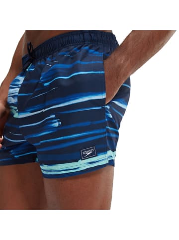 Speedo Zwemshorts "Eco Dig" donkerblauw/lichtblauw/wit