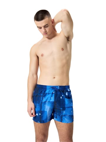 Speedo Zwemshorts "Eco Dig" blauw/wit