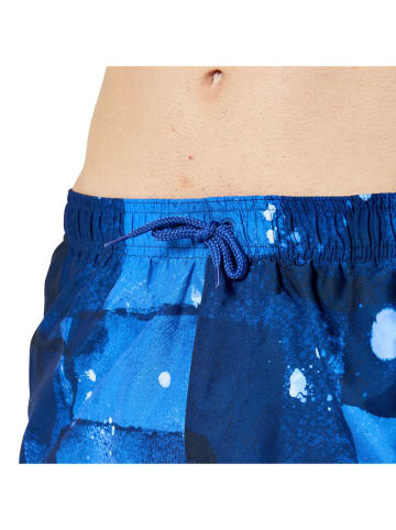 Speedo Badeshorts "Eco Dig" in Blau/ Weiß