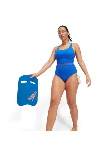 Speedo Shaping-Badeanzug "Eco Lumiaglow" in Blau