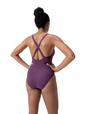 Speedo Shape-badpak "Exo" paars