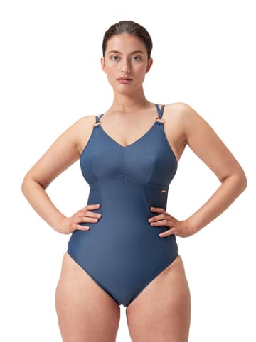 Speedo Strój kąpielowy "Leisure" w kolorze niebieskim