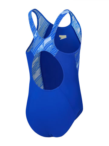 Speedo Badpak "Eco H-Bloom" blauw/lichtblauw