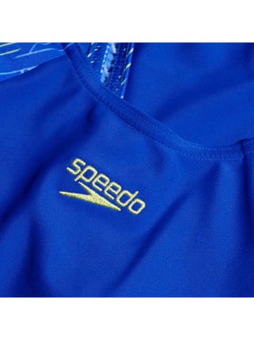 Speedo Badpak "Eco H-Bloom" blauw/lichtblauw