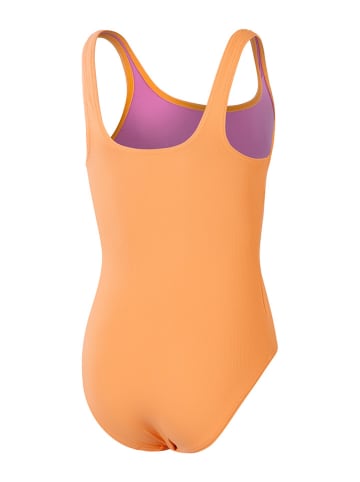 Speedo Strój kąpielowy "Eco Textured" w kolorze pomarańczowo-jasnoróżowym
