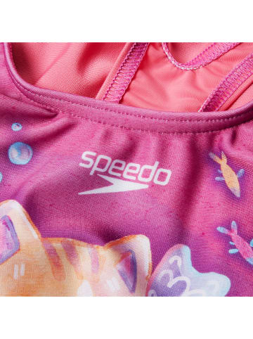 Speedo Strój kąpielowy "Eco Dig" w kolorze różowym