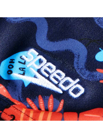 Speedo Zwembroek "Eco Dig Allover" donkerblauw/meerkleurig