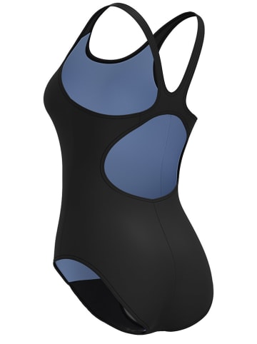 Speedo Badpak "Placement" zwart/blauw