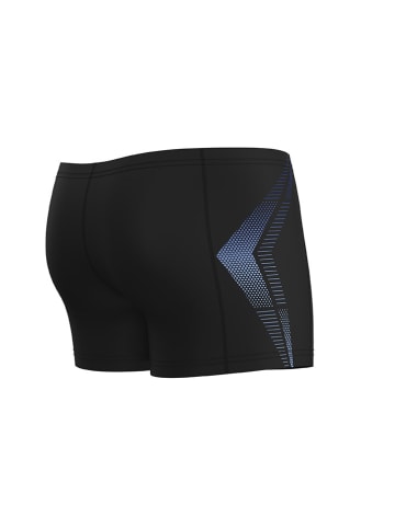 Speedo Badehose "Placement" in Schwarz/ Blau