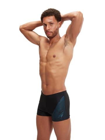 Speedo Zwembroek "Eco Medley" zwart/blauw