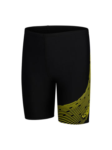 Speedo Zwembroek "Eco Medley" zwart/geel