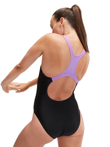 Speedo Badpak "Eco Medley" zwart/paars