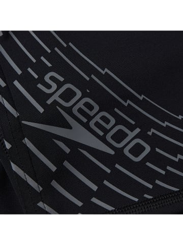 Speedo Badehose "Eco Medley" in Schwarz/ Grau