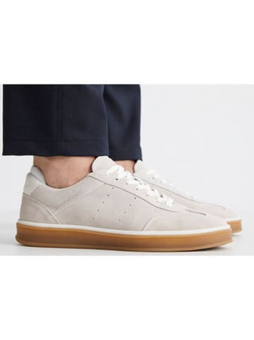 Marc O'Polo Shoes Leren sneakers grijs