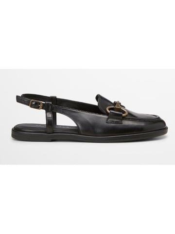 Marc O'Polo Shoes Leder-Slingballerinas in Schwarz