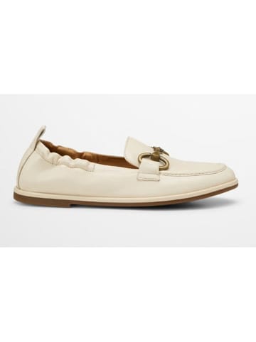 Marc O'Polo Shoes Leder-Slipper in Beige