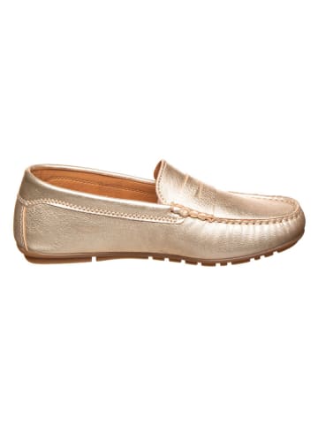 Marc O'Polo Shoes Mokasyny w kolorze złotym
