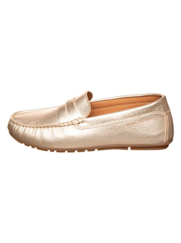 Marc O'Polo Shoes Mokasyny w kolorze złotym
