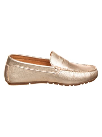 Marc O'Polo Shoes Mokasyny w kolorze złotym