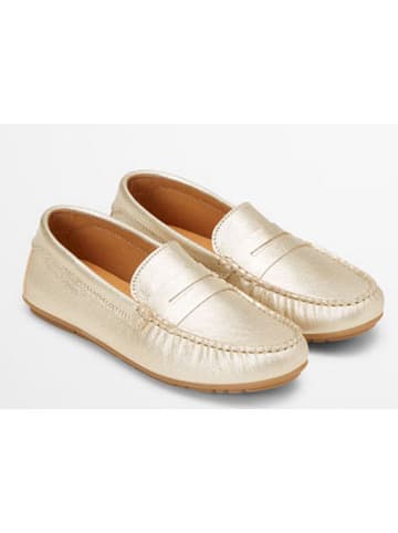 Marc O'Polo Shoes Leren instappers goudkleurig