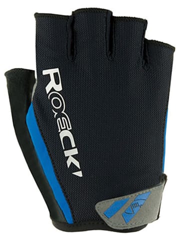Roeckl Fahrradhandschuhe "Ilio" in Schwarz/ Blau