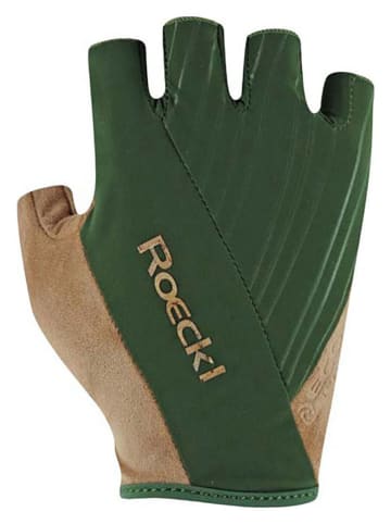 Roeckl Fahrradhandschuhe "Isone" in Khaki/ Beige