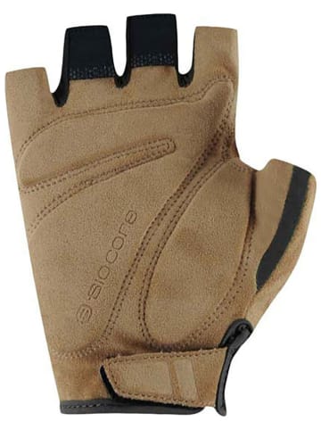 Roeckl Fietshandschoenen "Isone" lichtbruin/zwart
