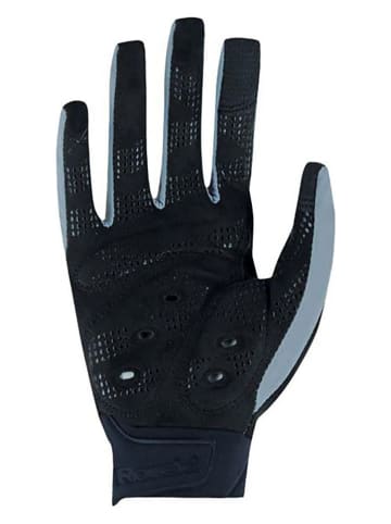 Roeckl Fahrradhandschuhe "Murnau" in Schwarz/ Türkis