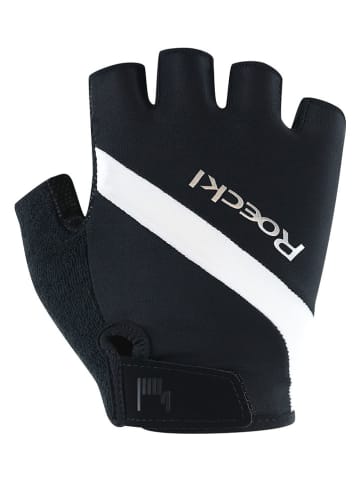 Roeckl Fahrradhandschuhe "Holmec" in Schwarz/ Weiß