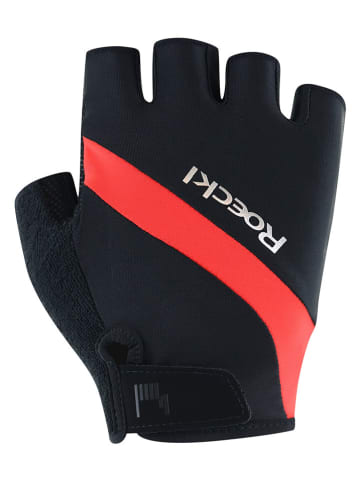 Roeckl Fahrradhandschuhe "Holmec" in Schwarz/ Rot