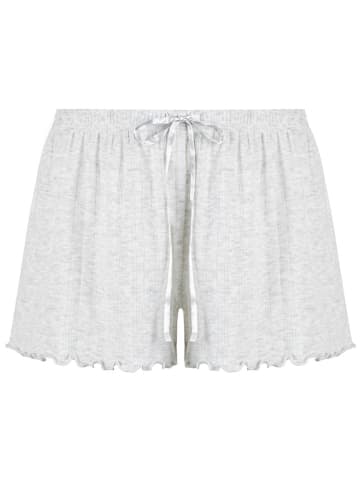 Hunkemöller Pyjama-Shorts in Grau