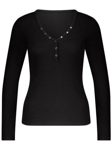 Hunkemöller Pyjama-Obertei in Schwarz