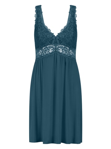 Hunkemöller Pyjama in Dunkeltürkis